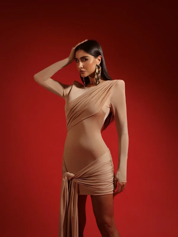 Vestido Harper Nude - Image 2