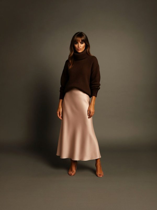 Saia Midi Cetim Boho - Cores - Image 2