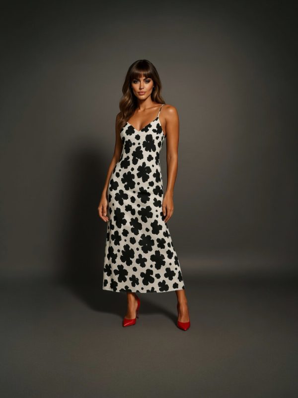 Vestido Midi Estampado
