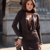 Vestido Niki Adore Marrom - Imagem 2