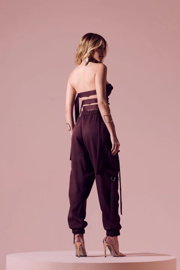 Calça Cargo Nadelly Marrom - Imagem 2