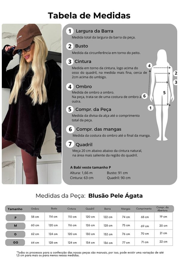 Blusão Pele Ágata - Imagem 6