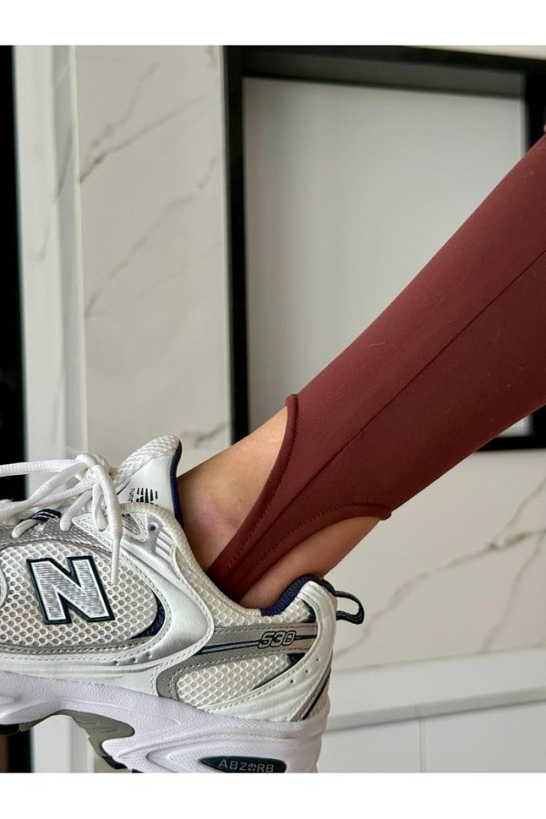 Calça Legging Pezinho Marrom - Imagem 6