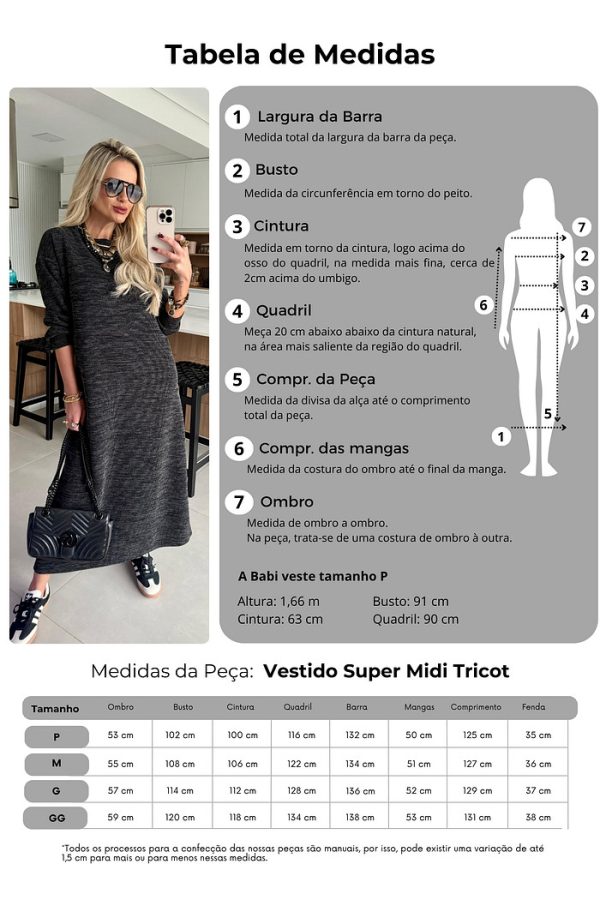 Vestido Super Midi Tricot - Imagem 10