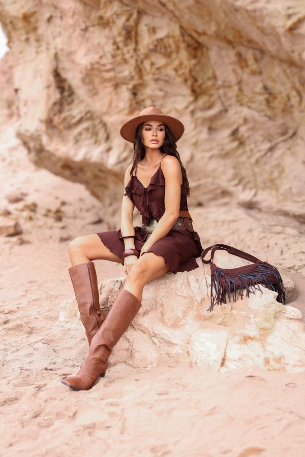 Vestido Estér Chocolate - Image 2