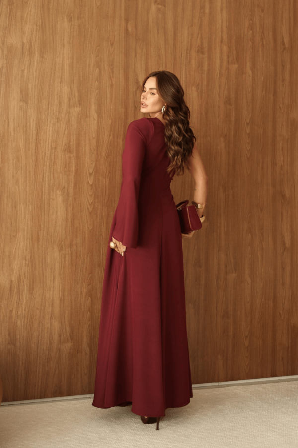 Vestido Calise Marsala - Imagem 3