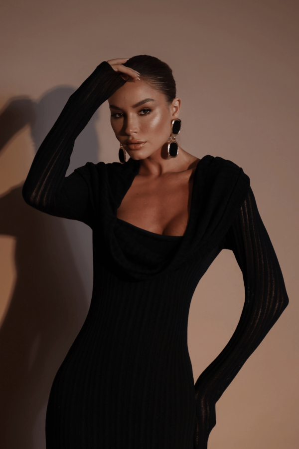 Vestido Botti Terrena Preto - Imagem 5