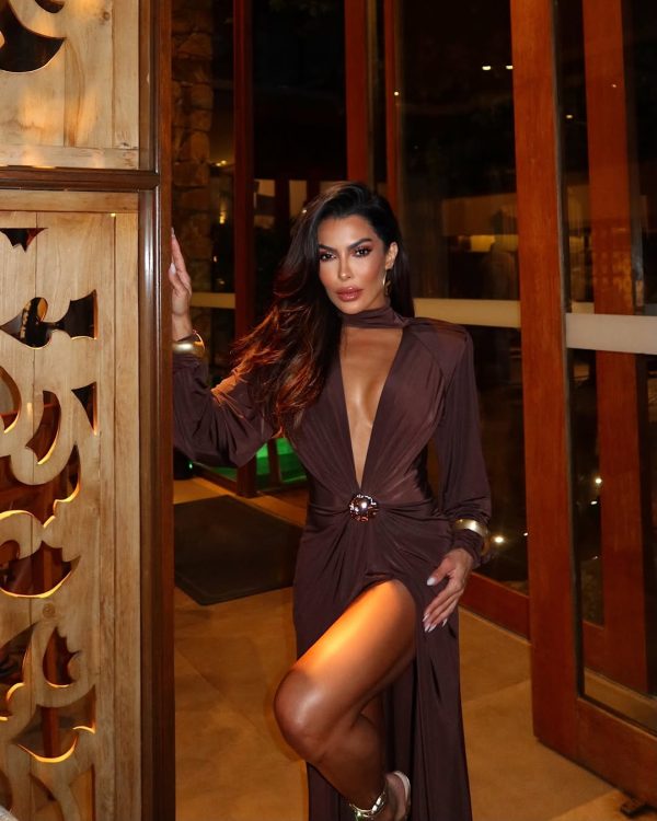 Vestido Atena Marrom - Imagem 2