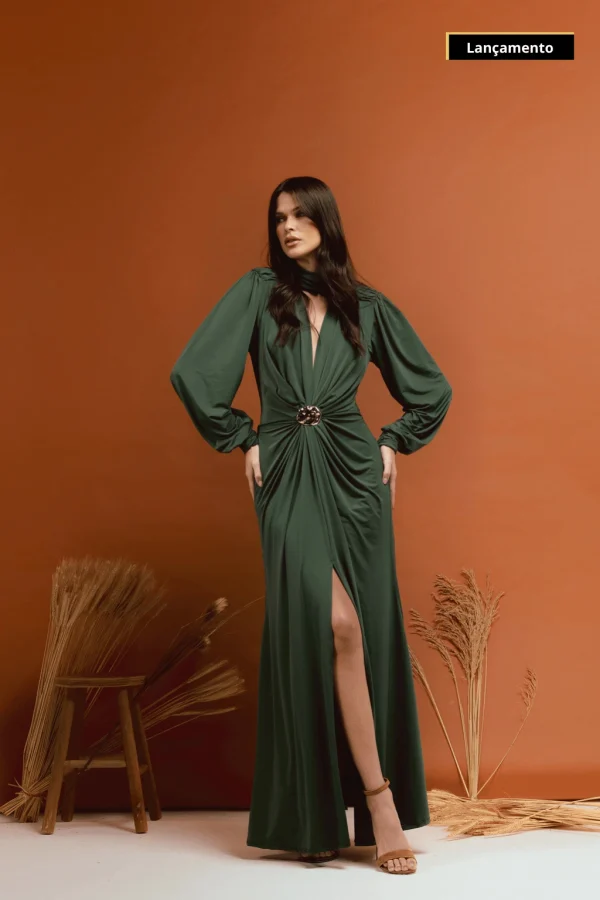 Vestido Atena Verde