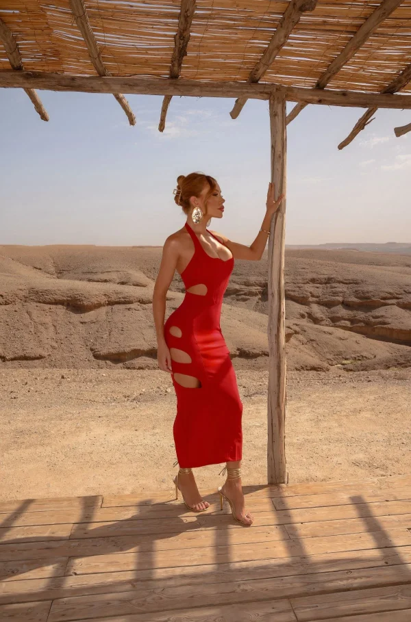 Vestido Katren Vermelho - Imagem 3