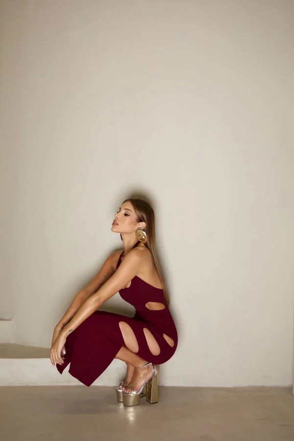 Vestido Katren Marsala - Imagem 2