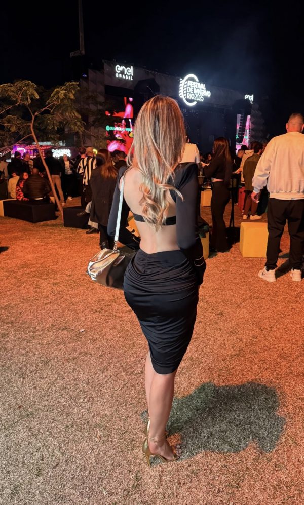 Vestido Midi Yume Preto - Imagem 4
