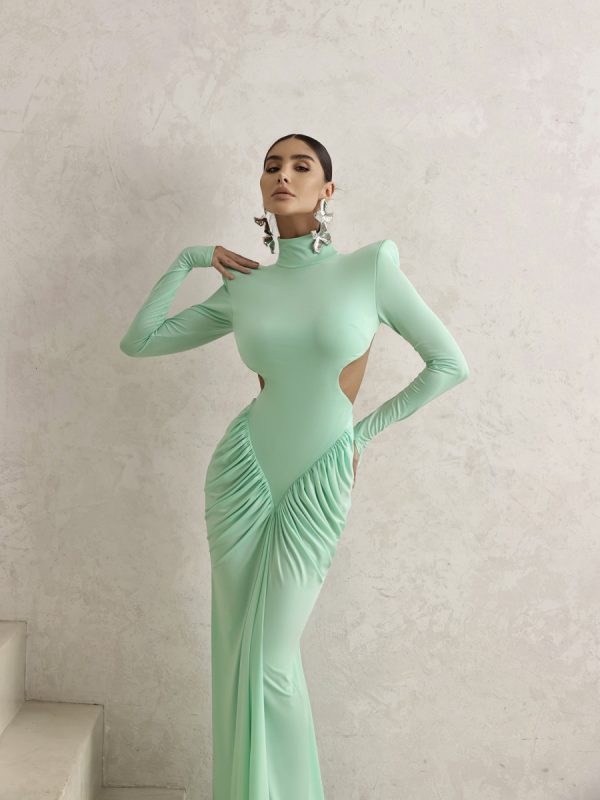 Vestido Longo Yume Verde - Imagem 2