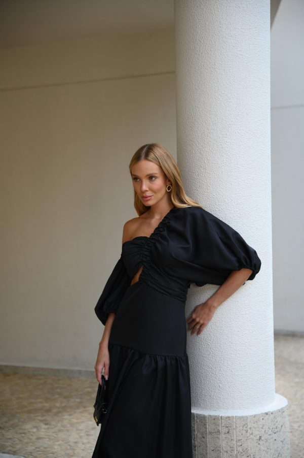 Vestido Midi Mystic Preto - Imagem 7