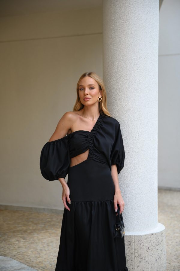 Vestido Midi Mystic Preto - Imagem 5