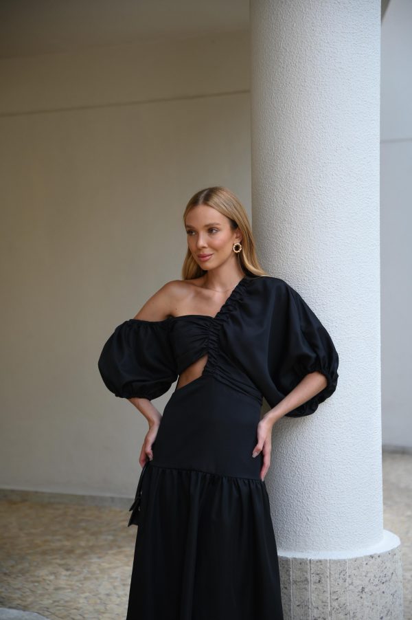 Vestido Midi Mystic Preto - Imagem 4