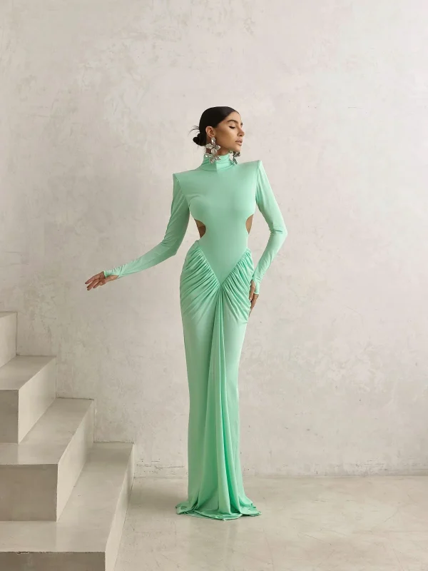 Vestido Longo Yume Verde