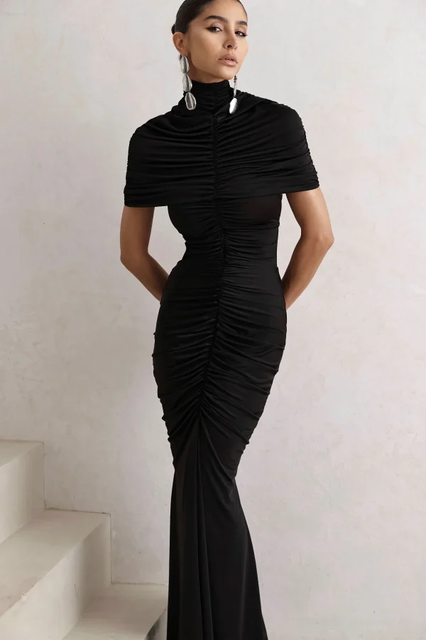 Vestido Longo Inay Preto - Imagem 3
