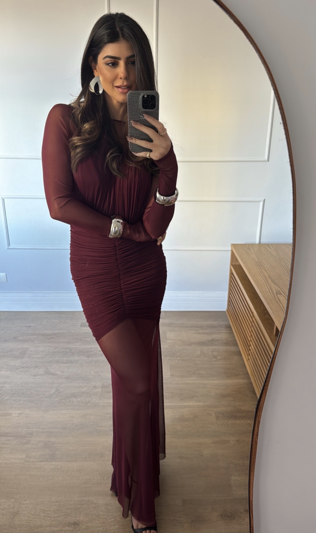 Vestido Thyla Marsala - Imagem 4