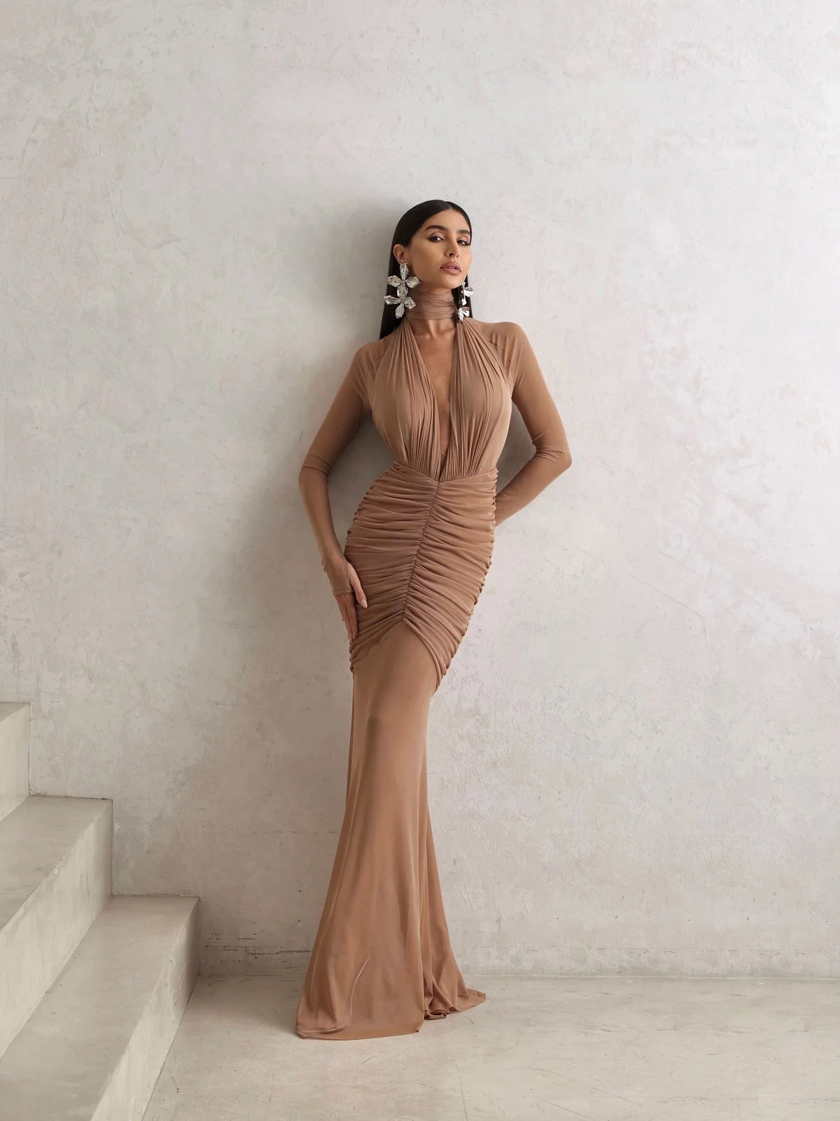 Vestido Thyla Nude