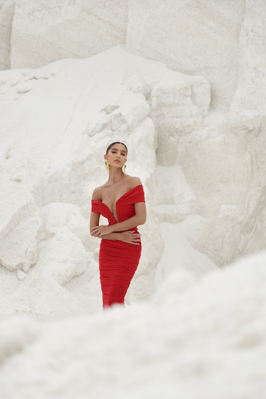 Vestido Ammit Vermelho - Imagem 3