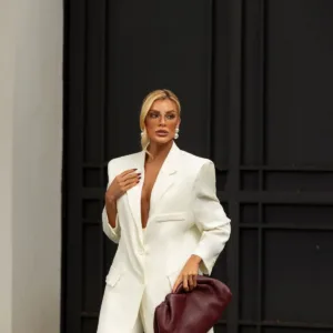 Maxi Blazer Lidiane Off White