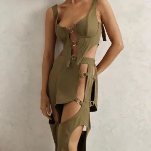 Corset Zaid Verde Musgo