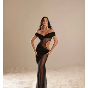 Vestido Longo Yris Preto