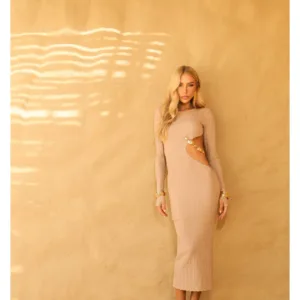 Vestido Kehlani Nude