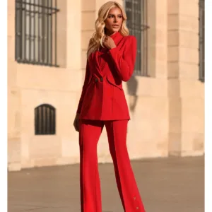 Conjunto Sade Vermelho