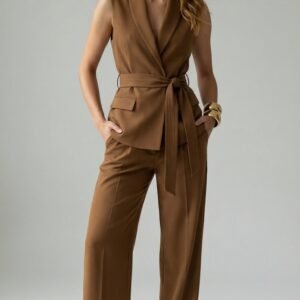 Conjunto Cintia Finesse Caramelo