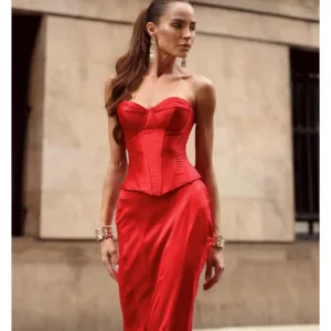 Corset Whitney Vermelho