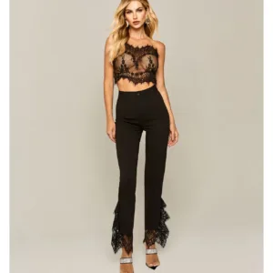 Cropped em Renda Alys Preto