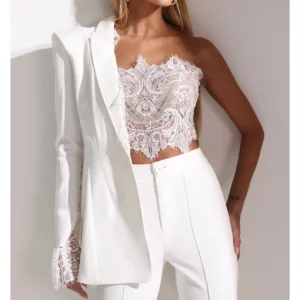 Cropped em Renda Alys Off