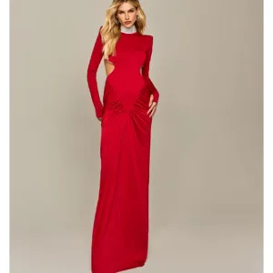 Vestido longo Yume Stras Vermelho