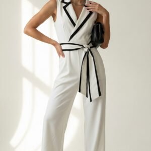 Macacão Lúcia Finesse Branco