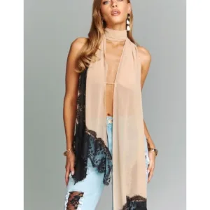 Top de Renda Miah Nude