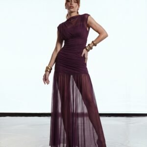 Vestido Pamela Gamorous Marsala