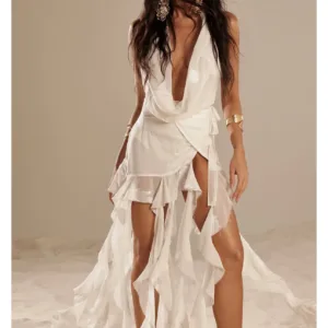 Vestido Longo Lola Off White