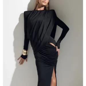 Vestido Midi Izzi Preto