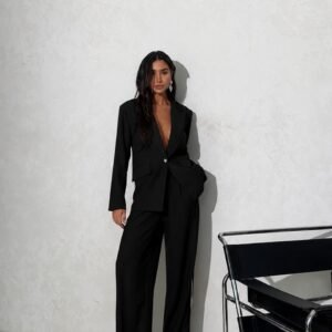 Conjunto Alfaiataria Track Preto