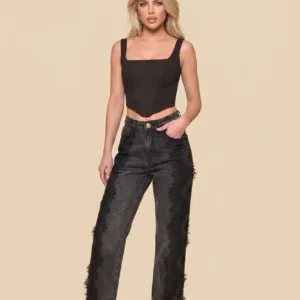 Calça Jeans Lupe Preta