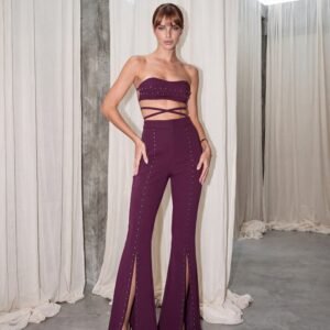 Pantalona Tainá Flare Atelier Uva
