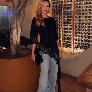 Maxi Tee Lira Preta