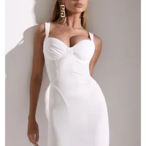 Vestido Midi Savina Off White