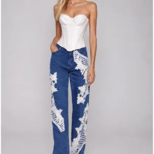 Calça Jeans Lamour Azul